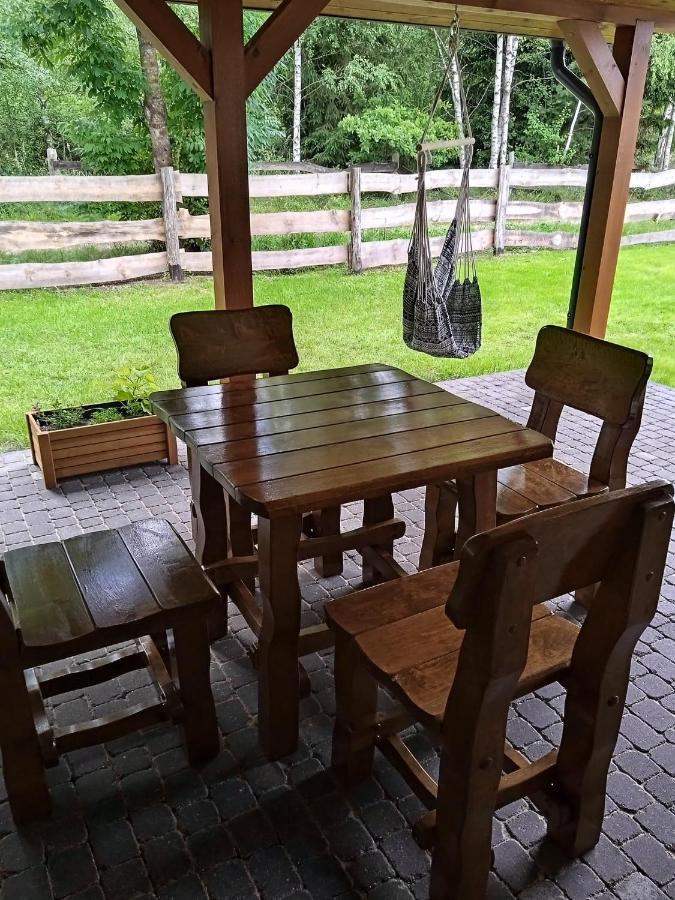 Siedlisko Czarny Dzieciol Apartman Narewka Kültér fotó